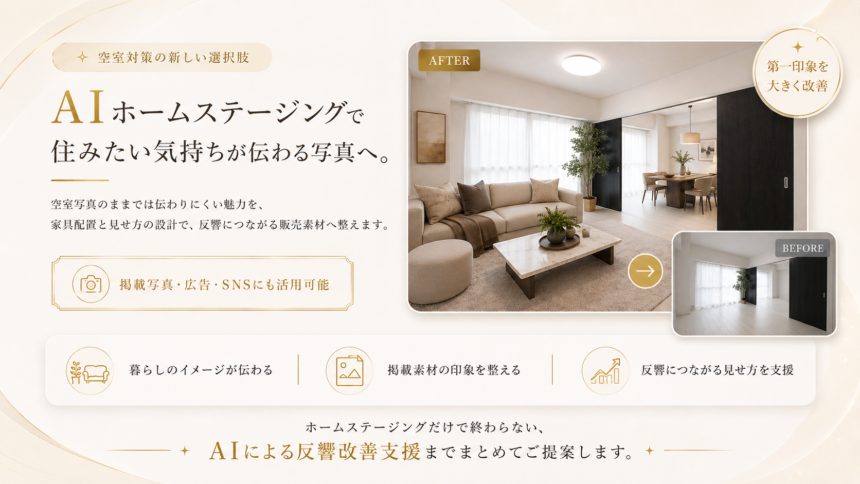 AI物件反響ブーストサービス ファーストビュー